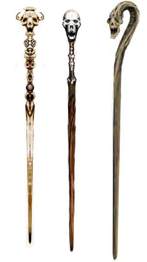 House of witchcraft wands